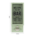 Green Garden Bar Bottle Opener Plaque-Bottle Openers