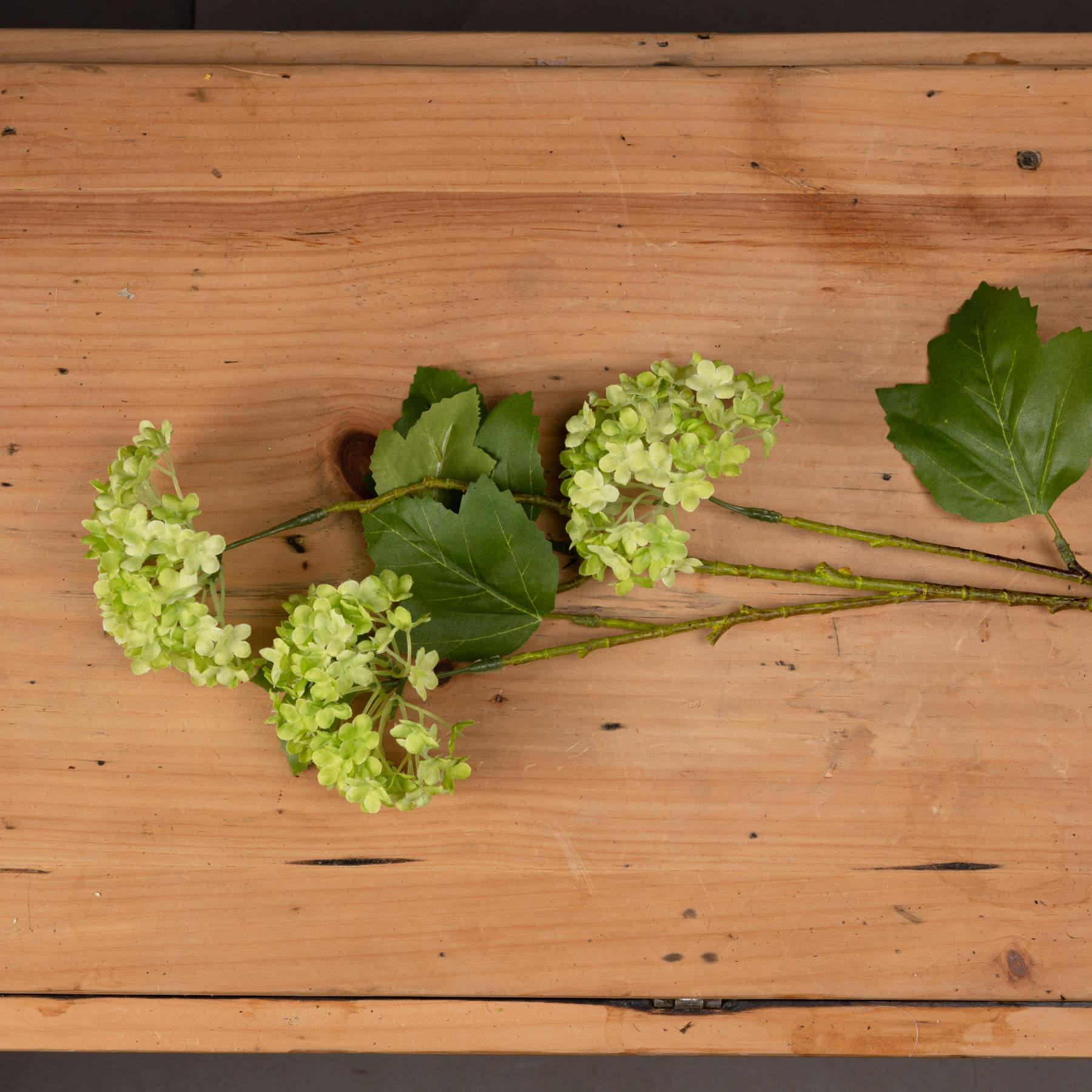 Green Viburnum Spray-Artificial Flowers