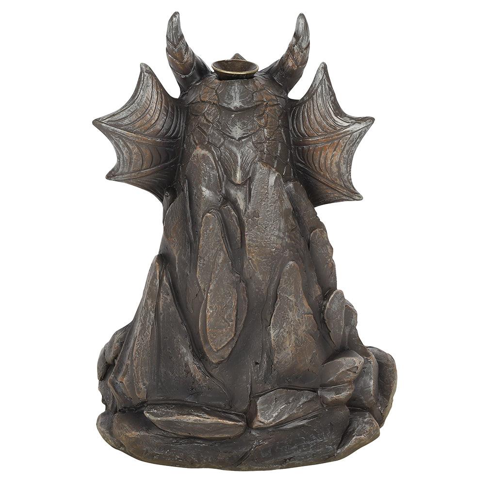 Grey Dragon Backflow Incense Burner-Incense Holders