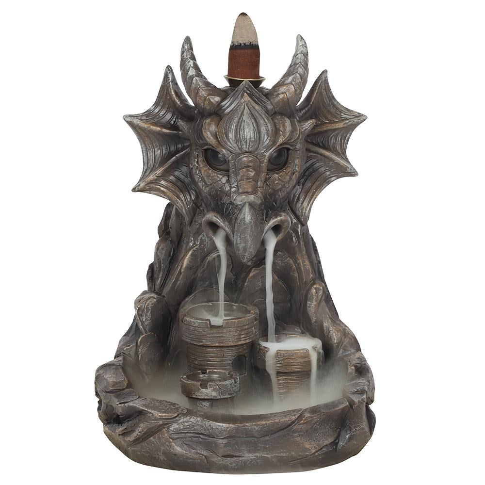 Grey Dragon Backflow Incense Burner - £30.5 - Incense Holders 