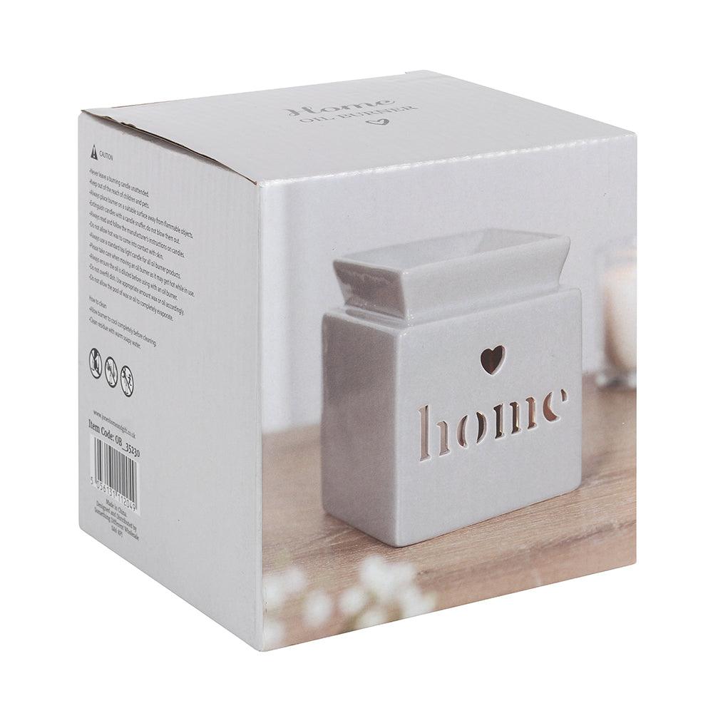 Grey Home Cut Out Oil Burner-Oil Burners