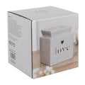 Grey Love Cut Out Oil Burner-Oil Burners