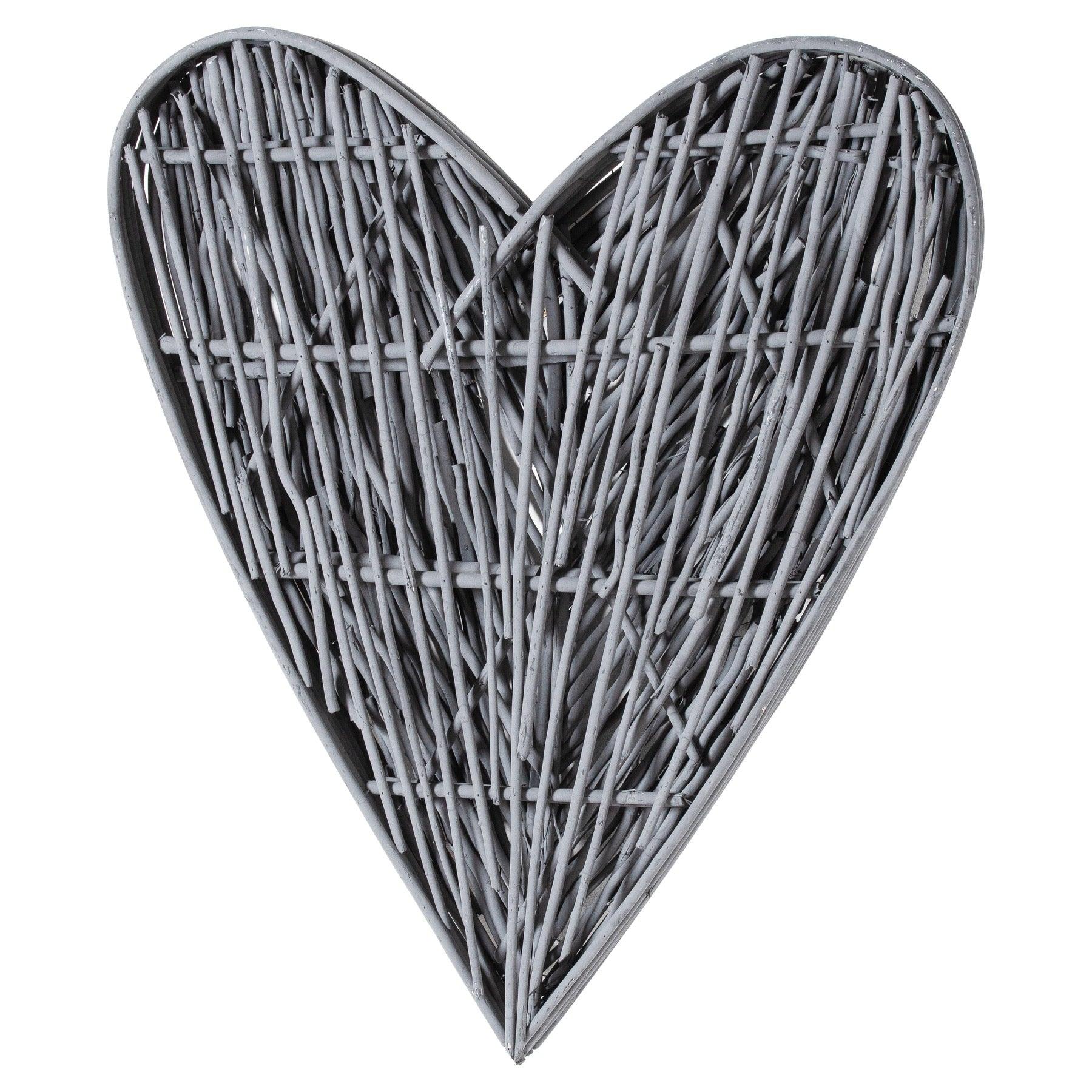 Grey Willow Branch Heart-Gifts & Accessories > Wickerware