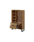 Halle 13 Tall Display Cabinet-Living Room Display Cabinet