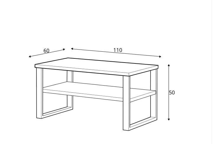 Halle 99 Coffee Table-Living Coffee Table