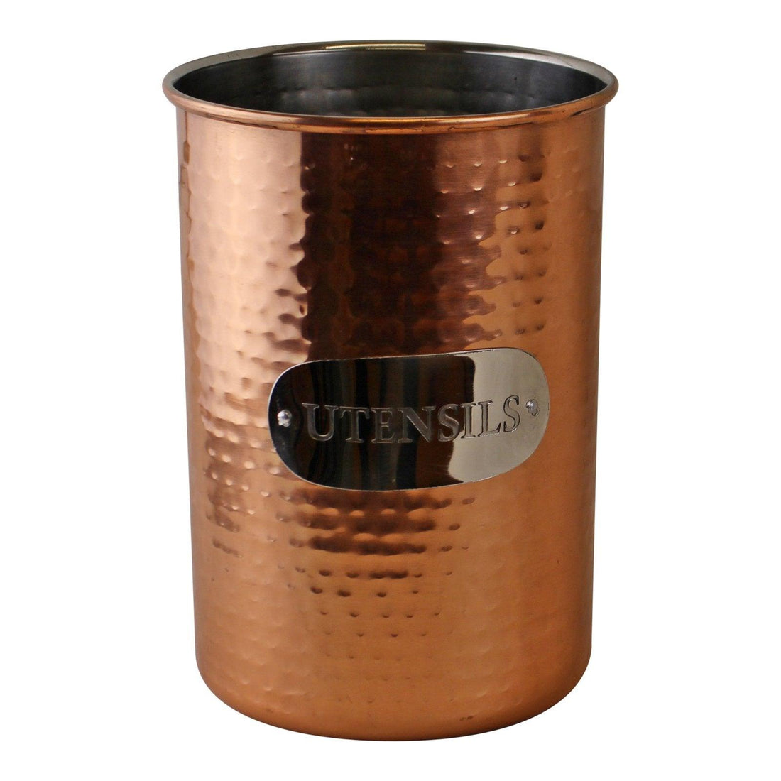 Hammered Copper Utensil Holder - £20.99 - Kitchen Storage 