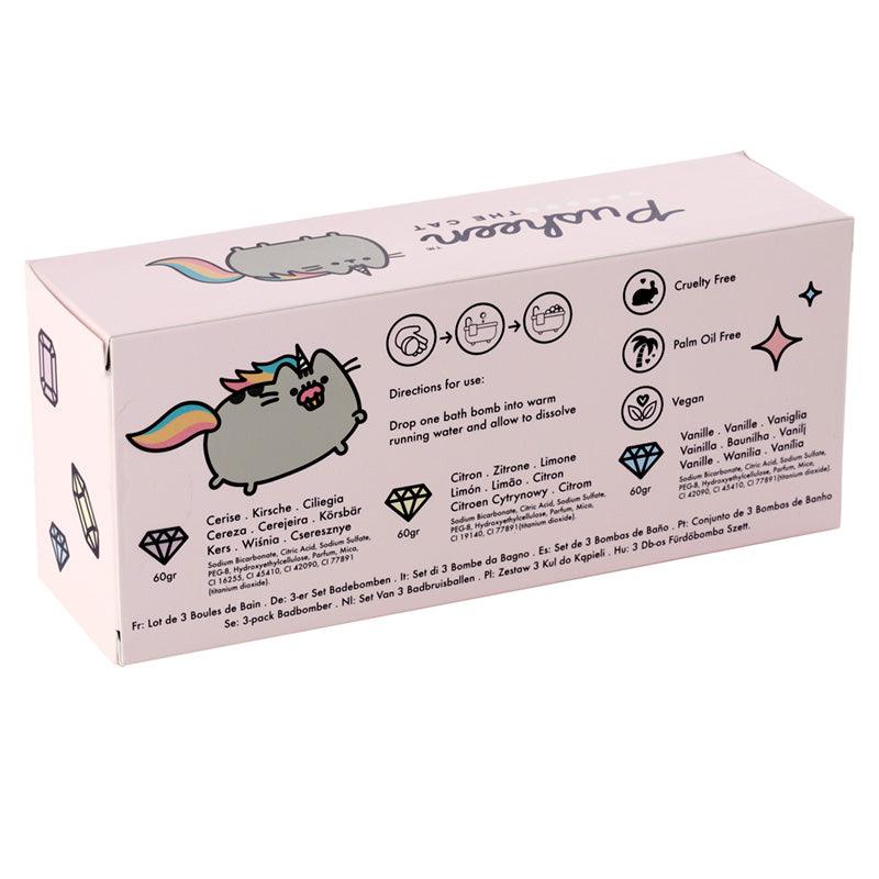 Handmade Bath Bomb Set of 3 - Pusheen the Cat - £9.99 - 