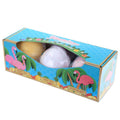 Handmade Bath Bomb Set of 3 - Tropical Fragrances in Gift Box-