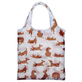 Handy Fold Up Catch Patch Dog Shopping Bag with Holder-