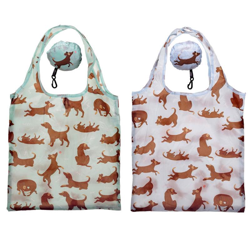 Handy Fold Up Catch Patch Dog Shopping Bag with Holder - £7.99 - 