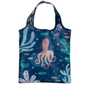 Handy Fold Up Eco Sealife Shopping Bag with Holder-