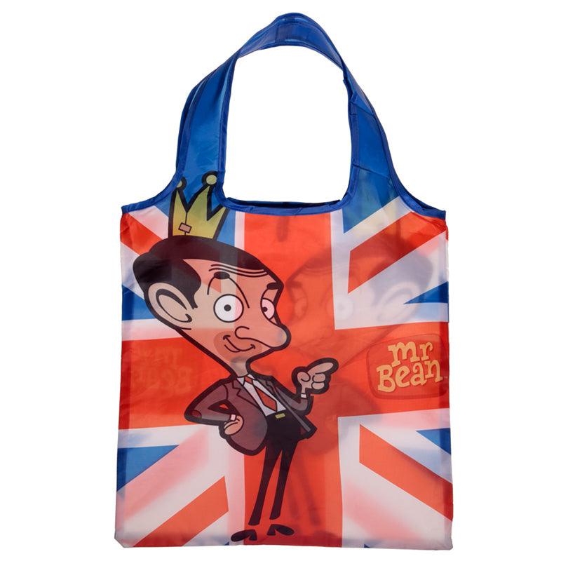 Handy Fold Up Mr Bean Shopping Bag with Holder-