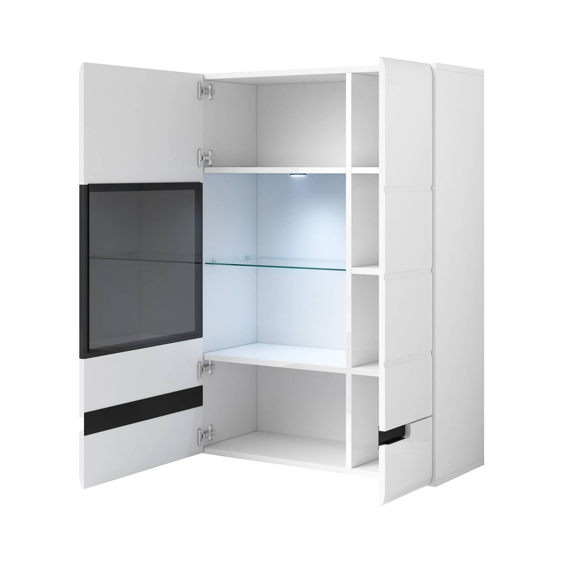 Hektor 12 Wall Hung Cabinet White Gloss Wall Hung Cabinet 