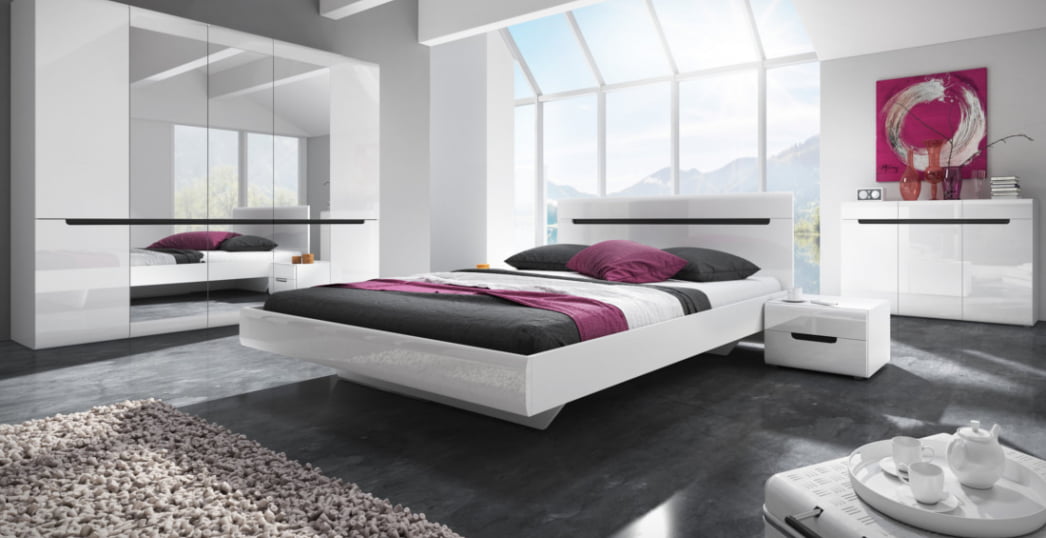 Hektor 31 Bed 160cm-Bed Frame