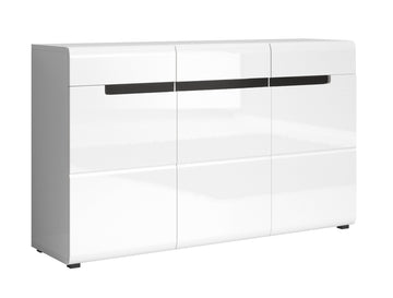 Hektor 42 Sideboard Cabinet White Gloss Living Sideboard Cabinet 