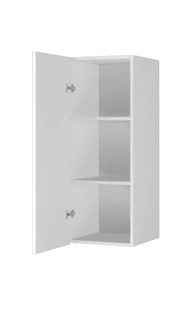 Helio 08 Wall Cabinet White Glass Wall Hung Cabinet 