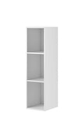 Helio 87 Hanging Bookcase White Wall Hung Bookcase 