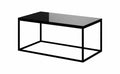 Helio 99 Coffee Table Black Glass Living Coffee Table 