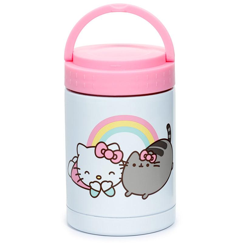 Hello Kitty & Pusheen the Cat Stainless Steel Insulated Food Snack/Lunch Pot 500ml - £21.49 - 