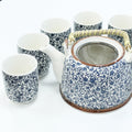 Herbal Teapot Set - Blue Pattern - £36.94 - 