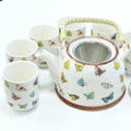 Herbal Teapot Set - Butterflies - £37.0 - 