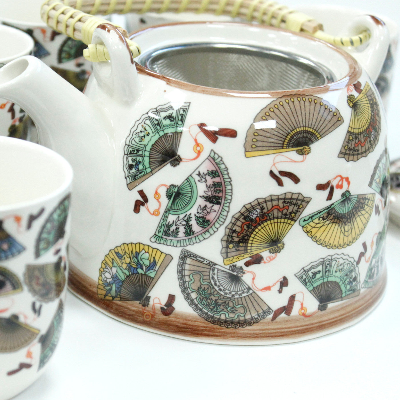 Herbal Teapot Set - China Fans-