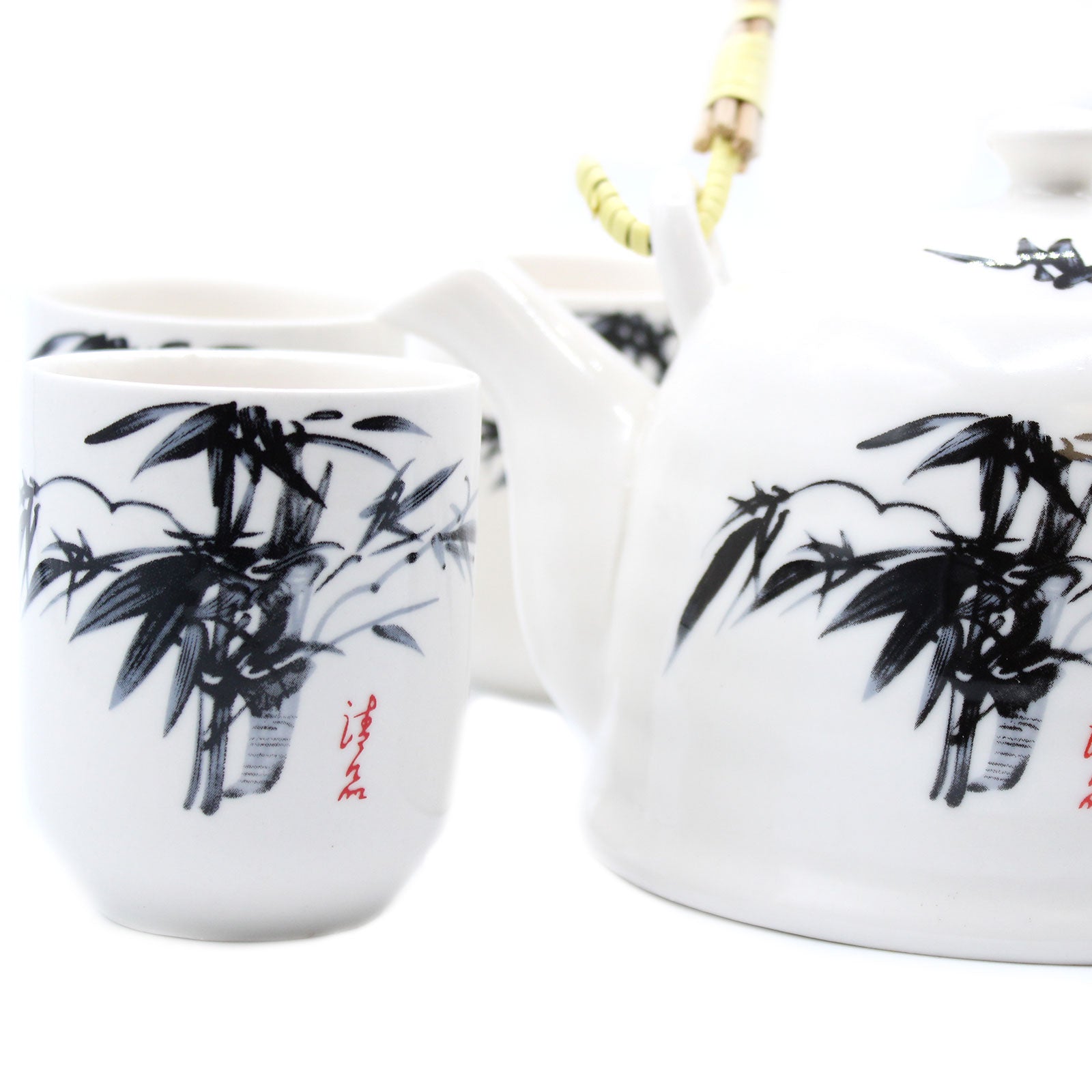 Herbal Teapot Set - White Stone Oriental-