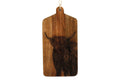 Highland Cow Engraved Wooden Cheese Board-