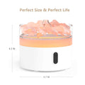 Himalayan Salt Aroma Diffuser - Night Light - USB-C - Flame Effect (Salt not included)-