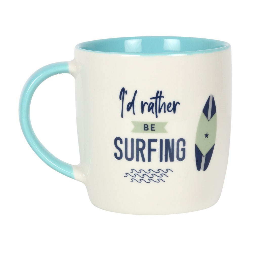 I'd Rather Be Surfing Mug - £8.5 - Mugs Cups 