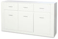 Idea ID-09 Large Sideboard Cabinet White Matt Sideboard Cabinet 