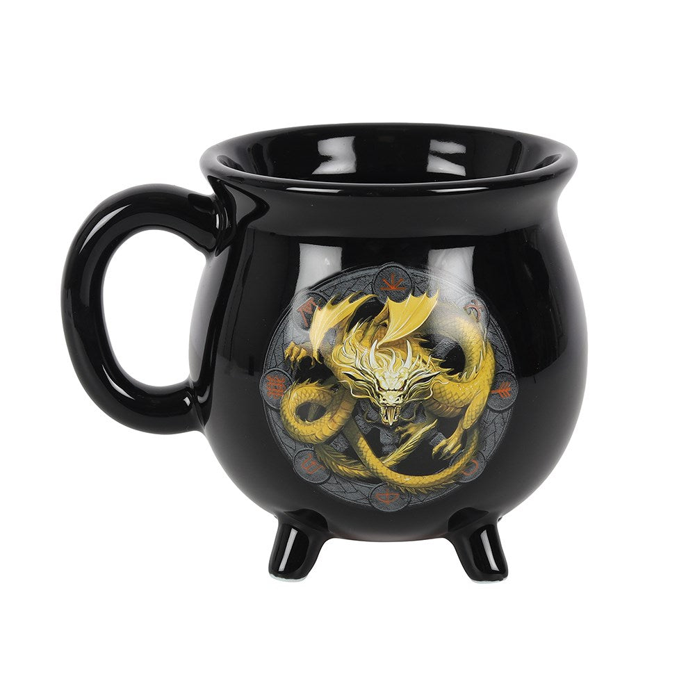 Imbolc Colour Changing Cauldron Mug by Anne Stokes - £15.99 - Mugs Cups 