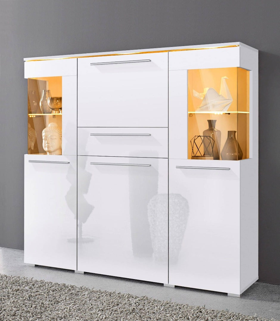 India 46 Display Sideboard Cabinet-Living Room Display Cabinet