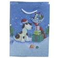 Jan Pashley Christmas Dog Medium Gift Bag-