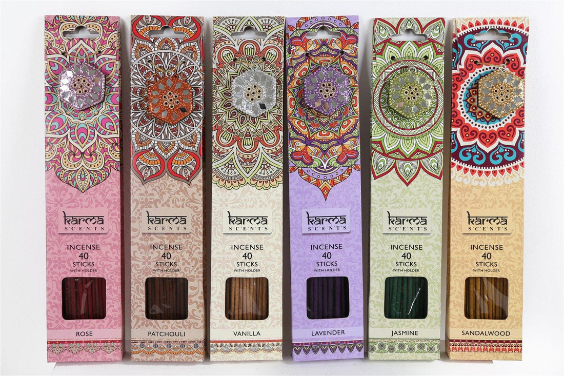 Karma Incense Sticks With Holder - £21.99 - Incense Sticks 