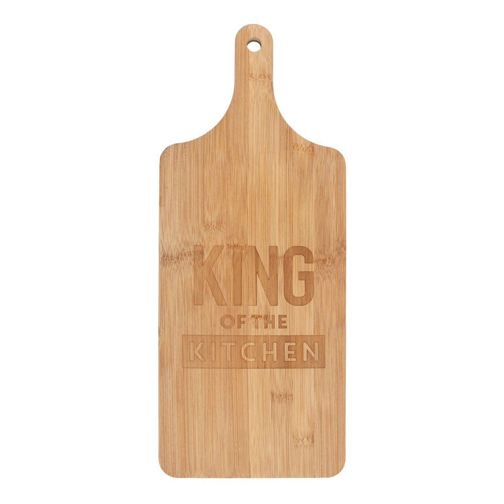 King of the Kitchen Wooden Chopping Board - £17.99 - Foodie Father 