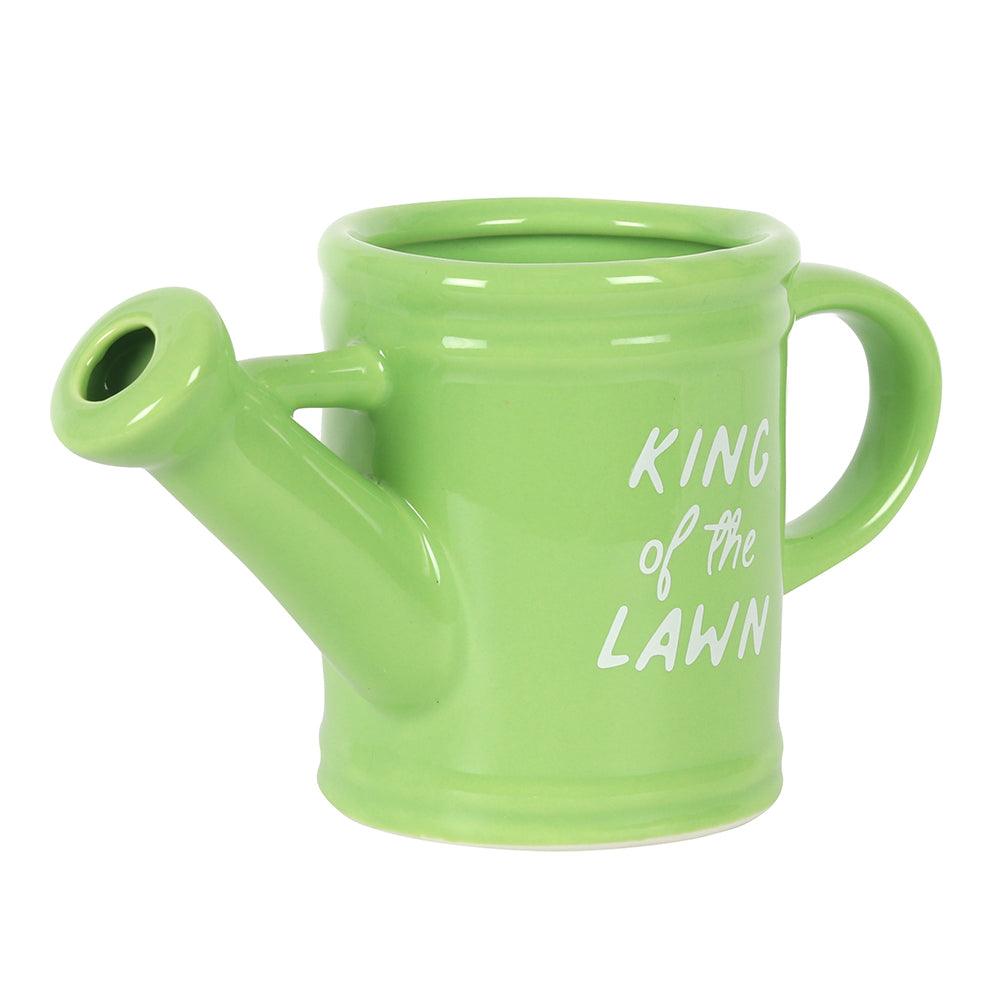 King of the Lawn Watering Can Mug - £12.99 - Mugs Cups 