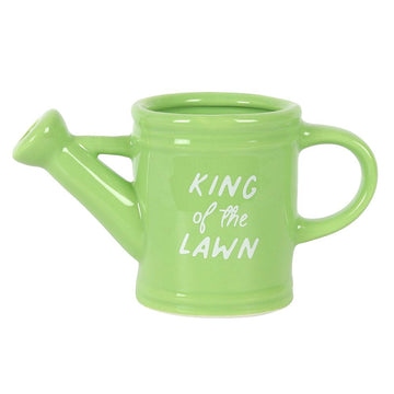 King of the Lawn Watering Can Mug - £12.99 - Mugs Cups 