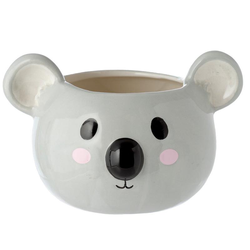 Koala Head Shaped Ceramic Garden Planter/Plant Pot - £11.99 - 