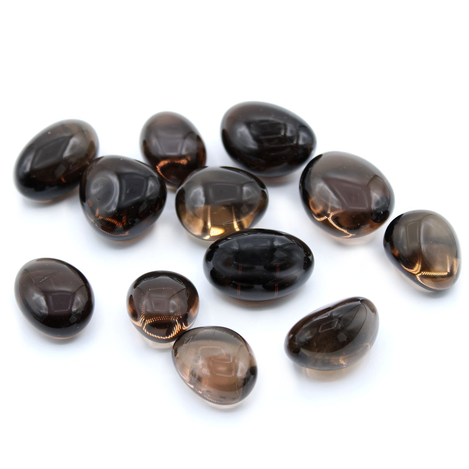 L Tumble Stones - Smoky Quartz-