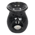 Large Black Crackle Oil Burner-Oil Burners