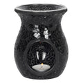 Large Black Crackle Oil Burner - £19.99 - Oil Burners 