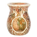 Large Brown Crackle Oil Burner - £19.99 - Oil Burners 