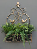 Large Gold Wall Planter - £49.99 - Outdoor Planters 