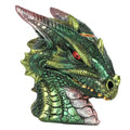 Large Green Dragon Head Backflow Incense Burner-Incense Holders