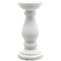 Large Matt White Ceramic Candle Holder - £54.95 - Gifts & Accessories > Candle Holders > Ornaments 