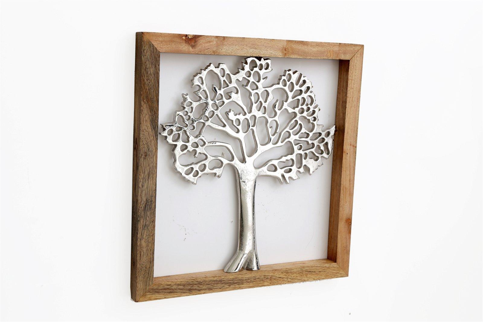 Large Silver Tree Of Life In A Frame - £44.99 - 