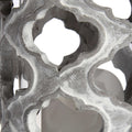 Large Stone Effect Patterned Candle Holder-Gifts & Accessories > Candle Holders > Candle Holders