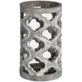 Large Stone Effect Patterned Candle Holder-Gifts & Accessories > Candle Holders > Candle Holders