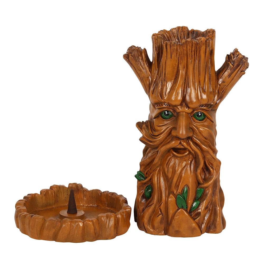 Large Tree Man Incense Cone Holder-Incense Holders